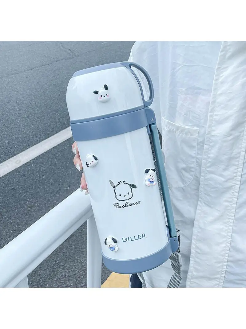 Sports Water Bottle Insulated - 대용량 단열 스테인리스 스틸 물병, 남녀