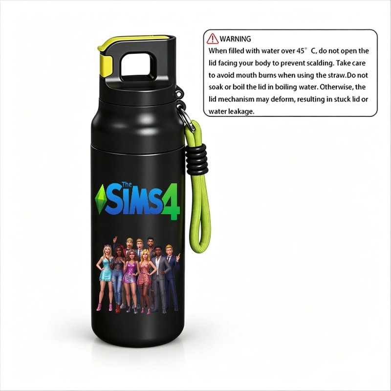 심즈 4 스테인리스 스틸 플립 컵, 보온/보냉 기능,  - Sports Water Bottle Insulated 리뷰 및 가격