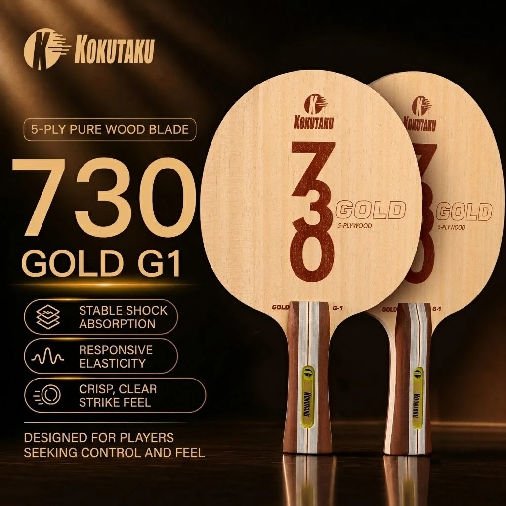 코쿠타쿠 탁구 블레이드 FL 730 G1 5겹 목재 / - Tennis Racket 리뷰 및 가격