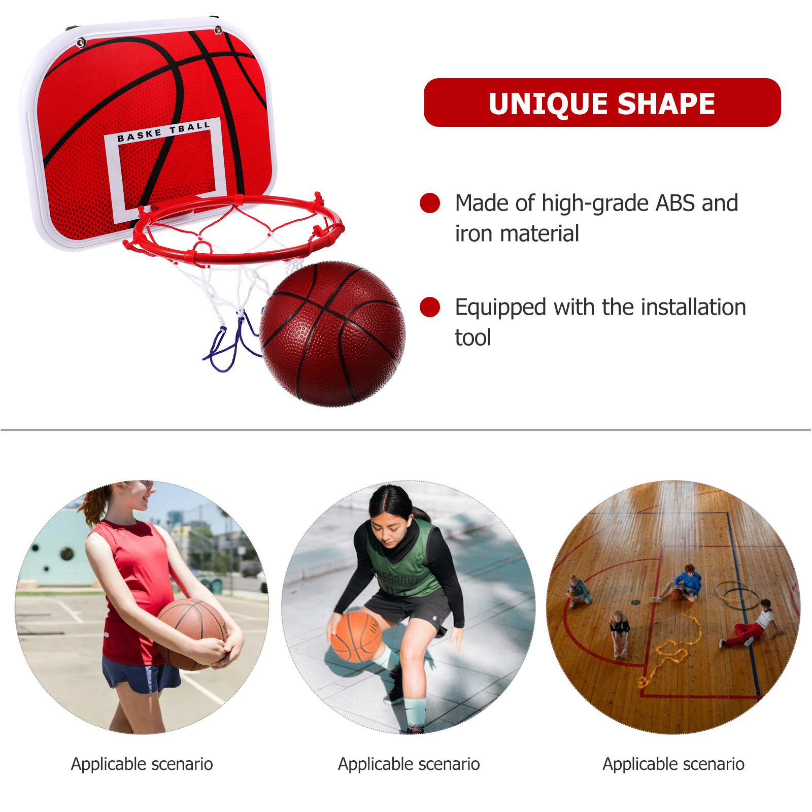 어린이용 휴대용 실내 농구대 – 설치 도구 포함, 안전 - Basketball Hoop 리뷰 및 가격