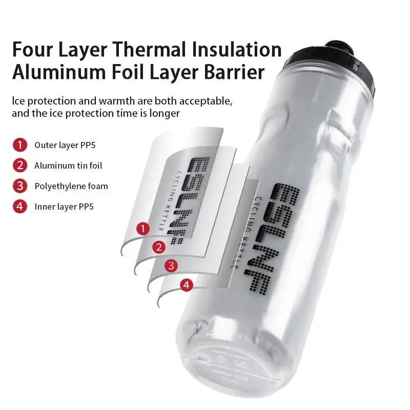 ESLNF 720ml 이중층 로드 바이크 물병 열 절연 - Sports Water Bottle Insulated 리뷰 및 가격