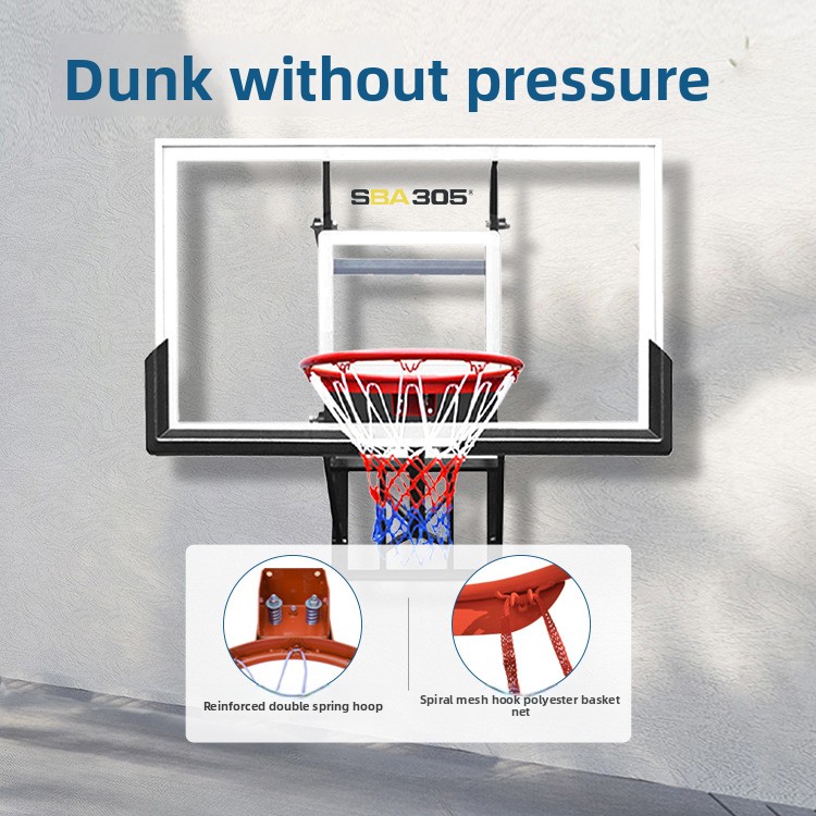 벽걸이형 농구 골대, 높이 조절 가능, 실내 훈련용,  - Basketball Hoop 리뷰 및 가격