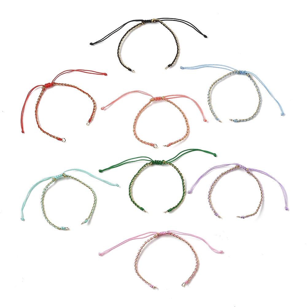 8개 세트, 길이 조절 가능한 나일론 땋은 끈 팔찌 줄 - Jump Rope 리뷰 및 가격